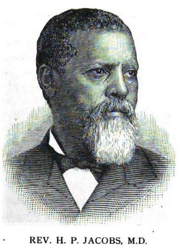 Anna's father H.P. Jacobs. From 'Our Baptist ministers and schools. By A. W. Pegues., 1892.
