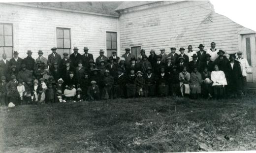 Gathering at Second Baptist, 1930. Ypsilanti Historical Society.
