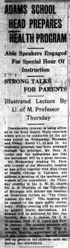 March 11, 1915. Ypsilanti Press.
